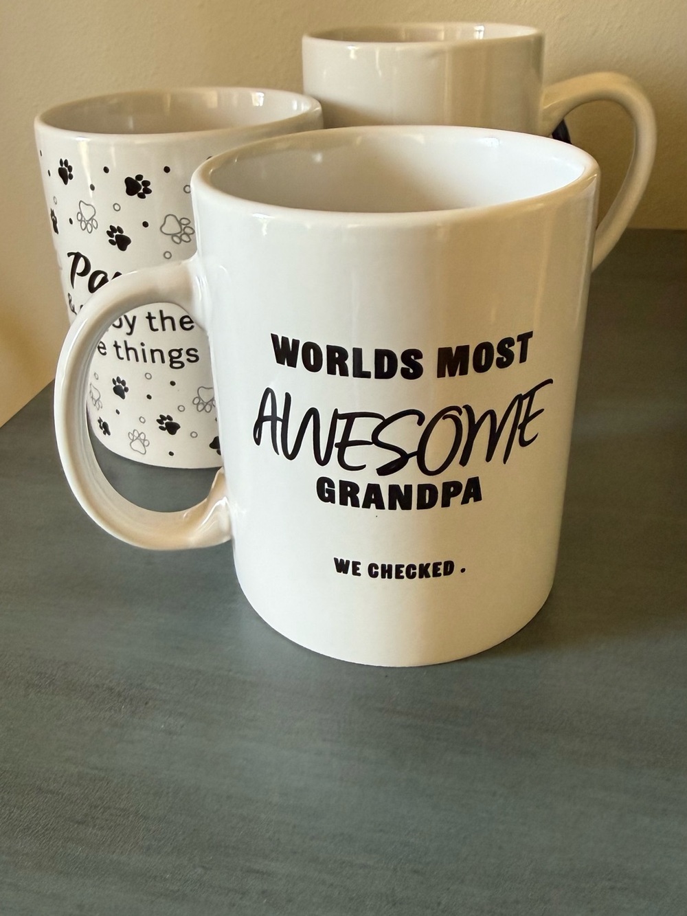 World's Most Awesome Grandpa White Ceramic Coffee Mug